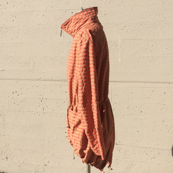 Mycra Pac One Checkered Gingham Drawstring Jacket - Picture 4 of 12